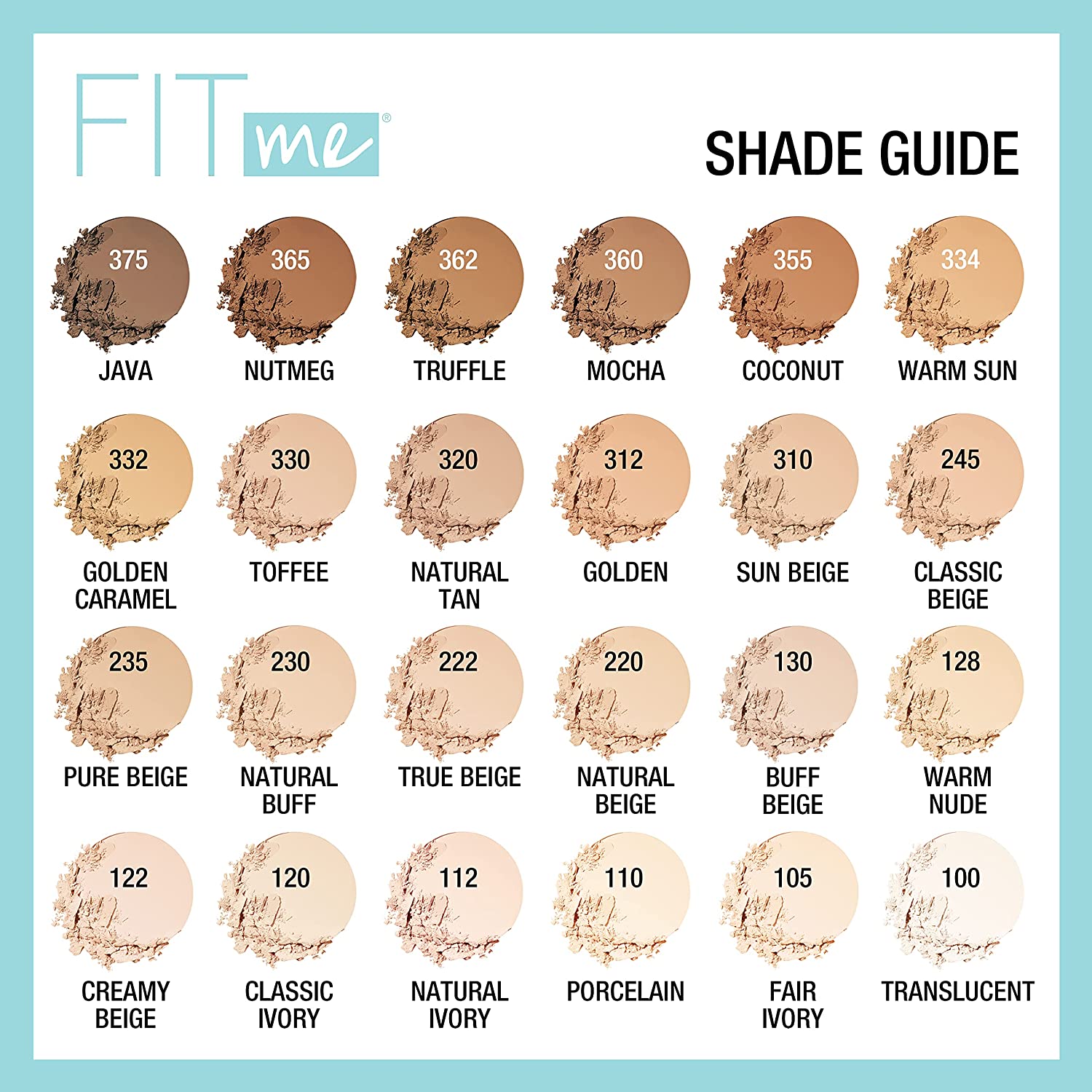 Maybelline Fit Me Matte + Poreless Pressed Face Powder Makeup, Translucent, 1 Count - Image 7